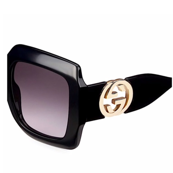 Gucci Eyewear square-frame chain sunglasses main image 6